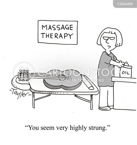 Masseur Cartoons and Comics .